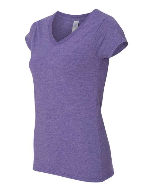 Women's Softstyle® V-Neck T-Shirt - Image 17