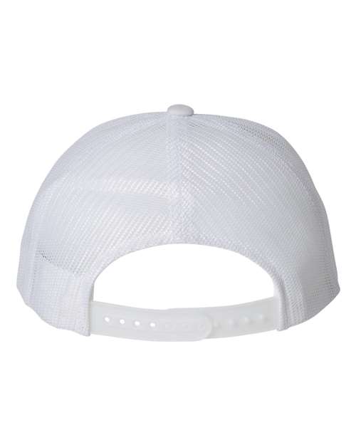 Retro Trucker Cap - White - Image 2