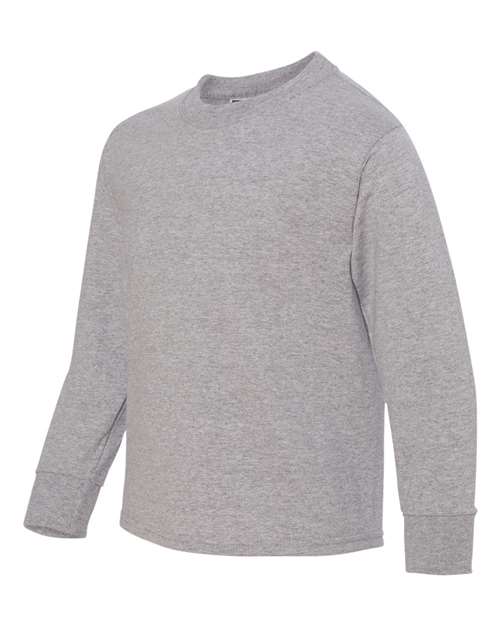 Youth Dri-Power® Long Sleeve 50/50 T-Shirt - Image 2