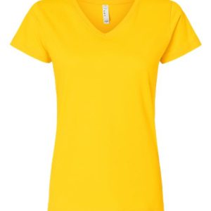 Women's Fine Jersey V-Neck Tee