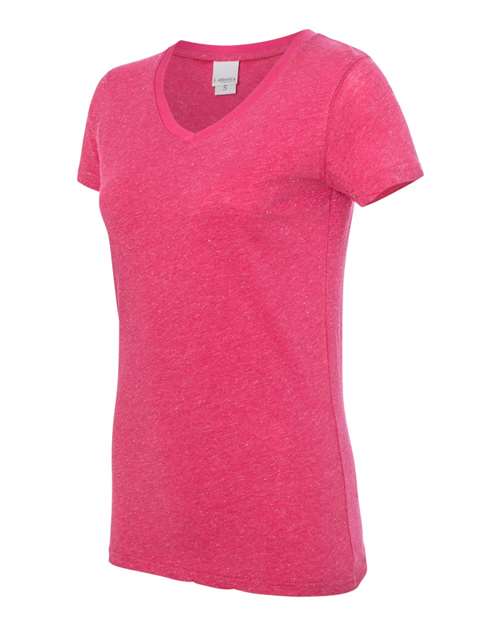Women’s Glitter V-Neck T-Shirt - Image 14
