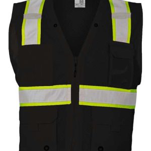 Unisex EV Series® Enhanced Visibility Multi-Pocket Mesh Vest