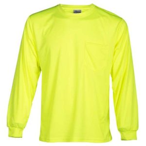 Unisex Microfiber Polyester Long Sleeve T-Shirt