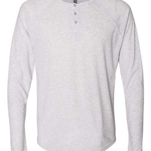 Men's Triblend Henley T-Shirt