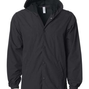 Men's Water-Resistant Hooded Windbreaker
