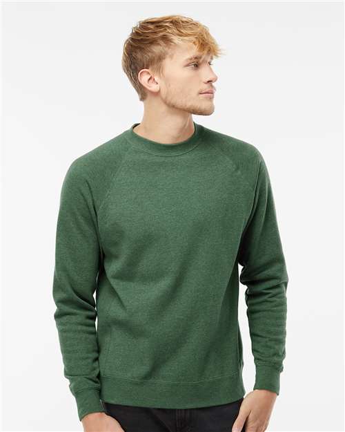 Unisex Special Blend Raglan Crewneck Sweatshirt - Image 13