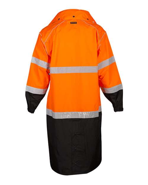 Unisex Premium Brilliant Series® Long Rain Coat - Image 6