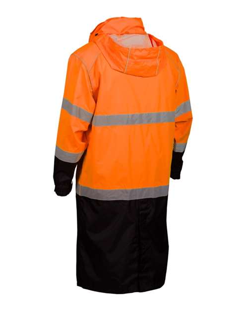 Unisex Premium Brilliant Series® Long Rain Coat - Image 5