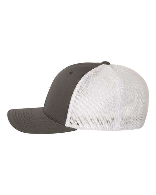 Trucker Cap - Charcoal/ White - Image 3