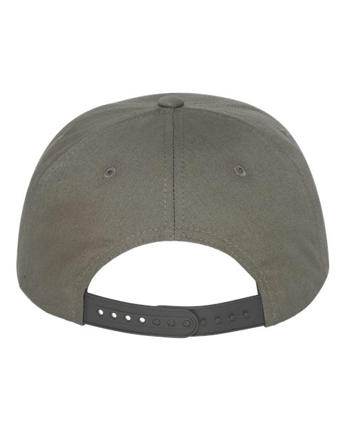Five-Panel Cotton Twill Snapback Cap - Image 11