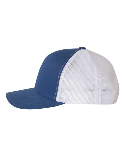 Retro Trucker Cap - Royal/ White - Image 3