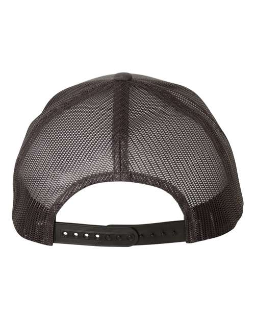 Retro Trucker Cap - Charcoal - Image 2