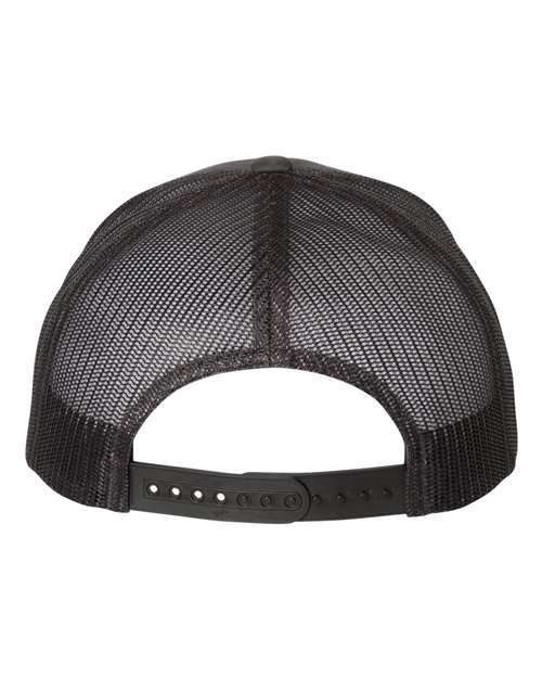 Retro Trucker Cap - Charcoal/ Black - Image 2