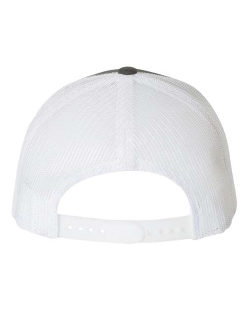 Retro Trucker Cap - Charcoal/ White - Image 2