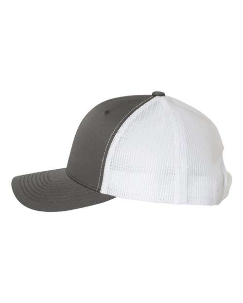Retro Trucker Cap - Charcoal/ White - Image 3