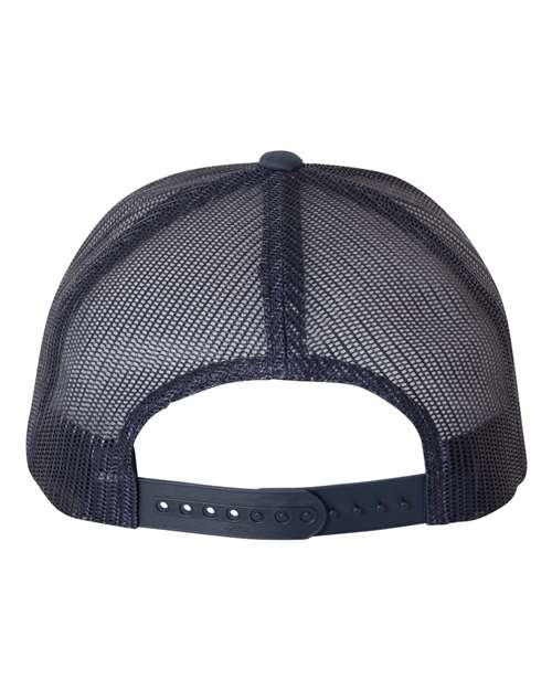 Retro Trucker Cap - Navy/ White/ Navy - Image 2
