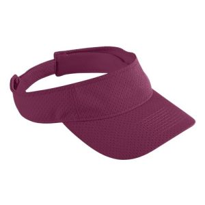Athletic Mesh Visor - Maroon