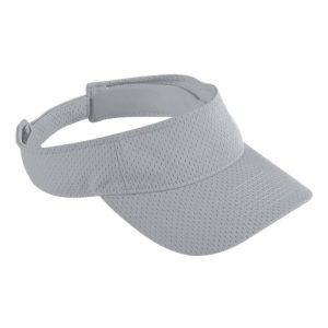 Athletic Mesh Visor - Silver Grey