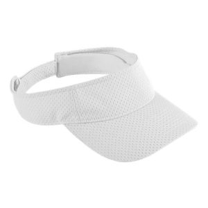 Athletic Mesh Visor - White