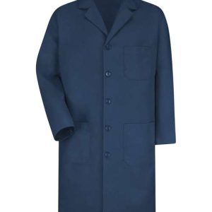 Unisex Tall Button Front Lab Coat
