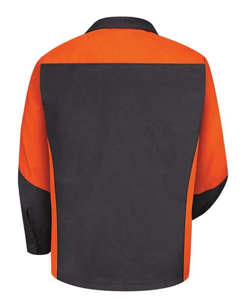 Men's Long Sleeve Automotive Crew Shirt - Image 7