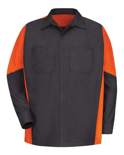 Men's Long Sleeve Automotive Crew Shirt - Image 6