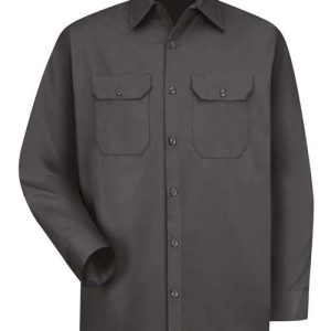 Men's Tall Utility Long Sleeve Work Shirt