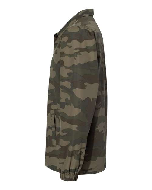 Men's Water-Resistant Windbreaker Coach’s Jacket - Image 3