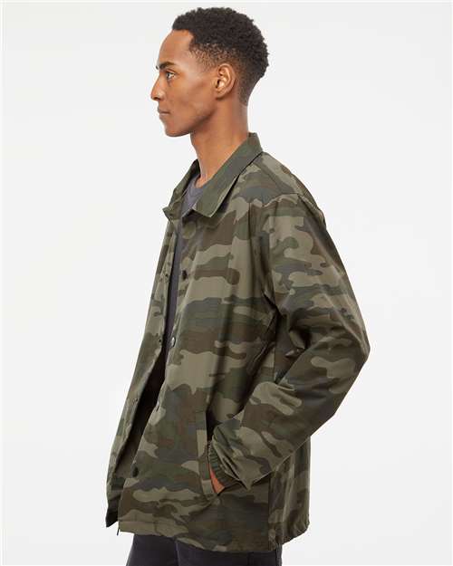 Men's Water-Resistant Windbreaker Coach’s Jacket - Image 5
