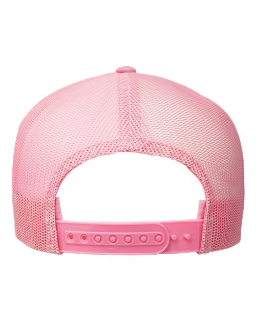Five-Panel Classic Trucker Cap - Pink - Image 2