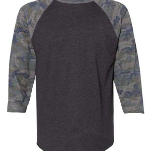 Men's Baseball Fine Jersey Three-Quarter Sleeve Tee