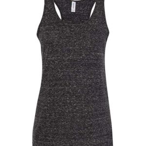 Women's Snow Heather Jersey Racerback Tank Top