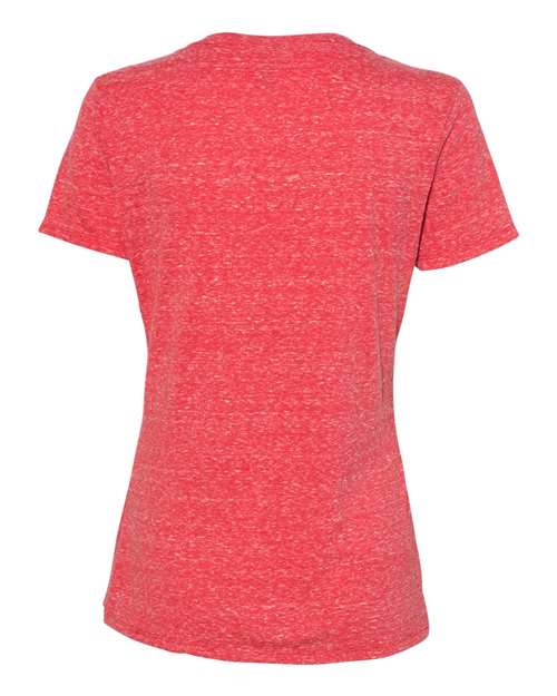 Women's Snow Heather Jersey V-Neck T-Shirt - Image 8