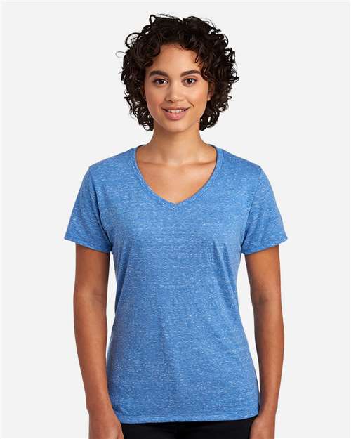Women's Snow Heather Jersey V-Neck T-Shirt - Image 16