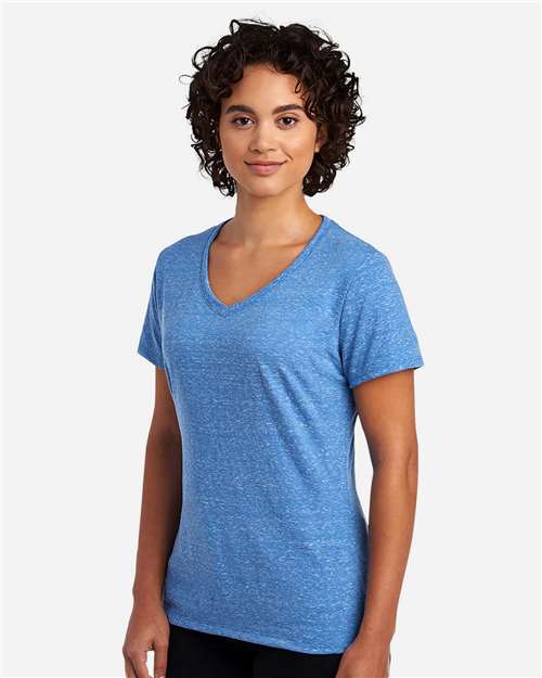 Women's Snow Heather Jersey V-Neck T-Shirt - Image 17