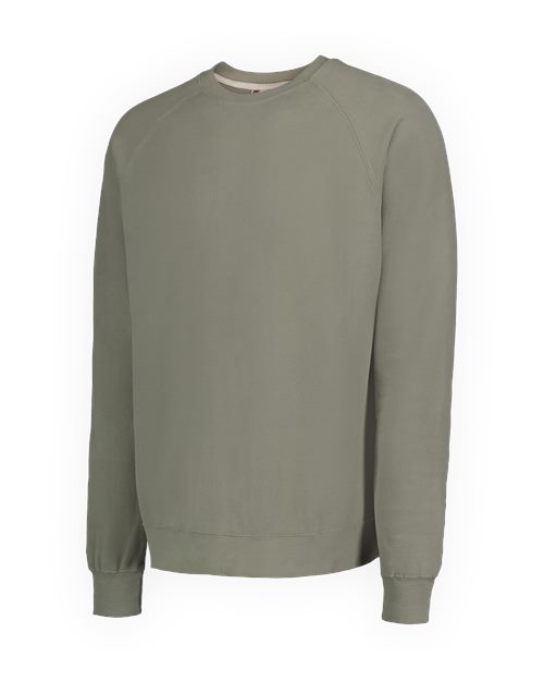 Men's Vintage Fleece Raglan Crewneck Sweatshirt - Image 3