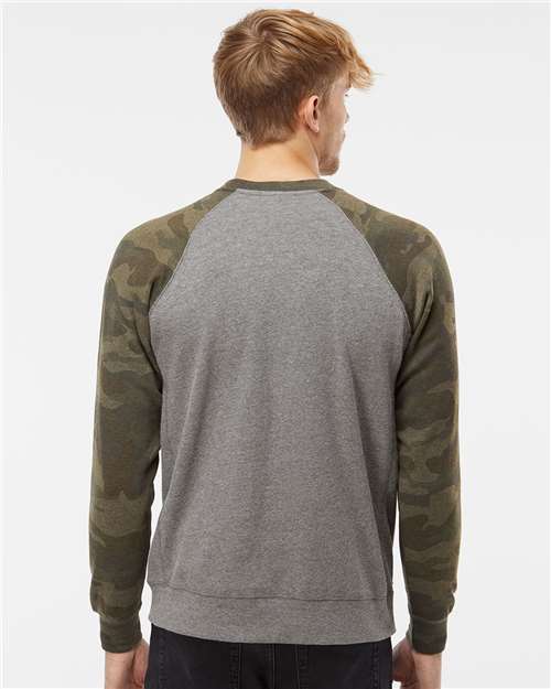 Unisex Special Blend Raglan Crewneck Sweatshirt - Image 33