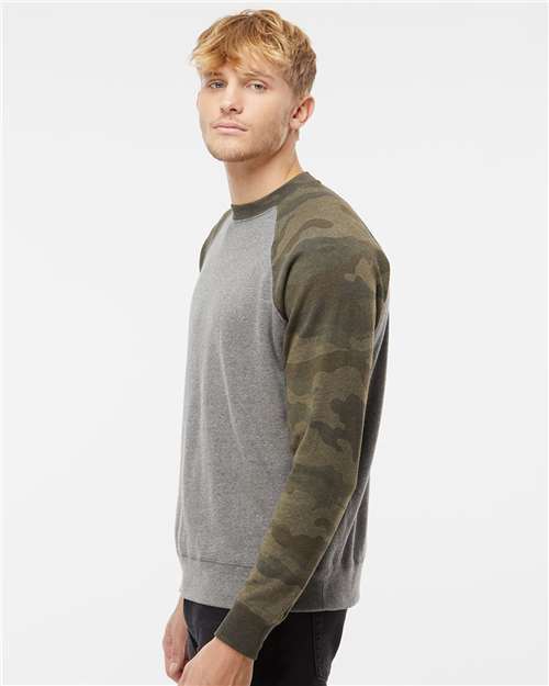 Unisex Special Blend Raglan Crewneck Sweatshirt - Image 32