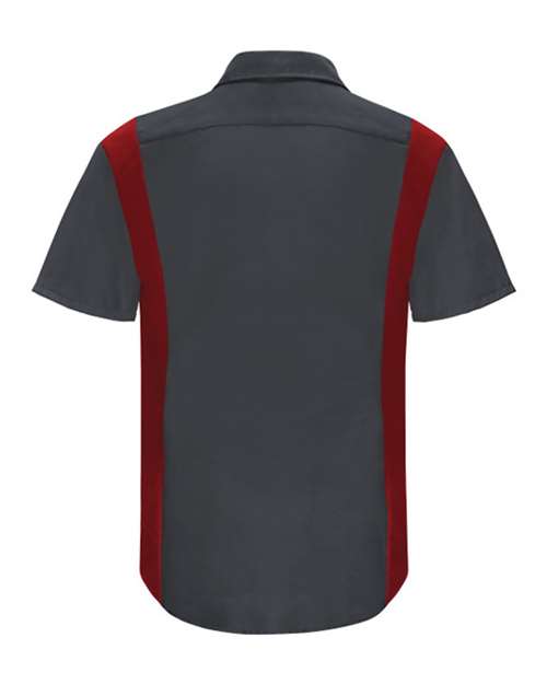 Men's Tall Performance Plus Short Sleeve Shirt with Oilblok Technology - Image 2