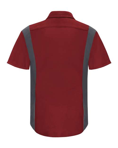 Men's Tall Performance Plus Short Sleeve Shirt with Oilblok Technology - Image 6