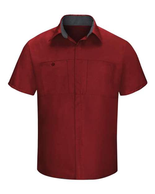 Men's Tall Performance Plus Short Sleeve Shirt with Oilblok Technology - Image 5