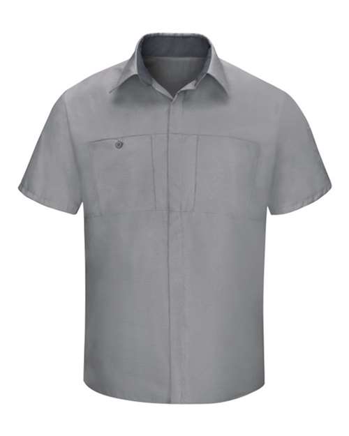 Men's Tall Performance Plus Short Sleeve Shirt with Oilblok Technology - Image 7