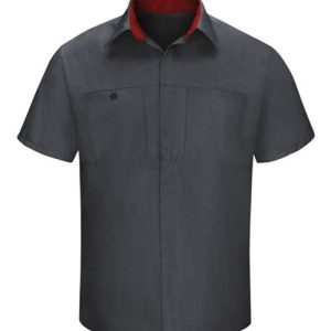 Men's Performance Plus Short Sleeve Shirt with Oilblok Technology