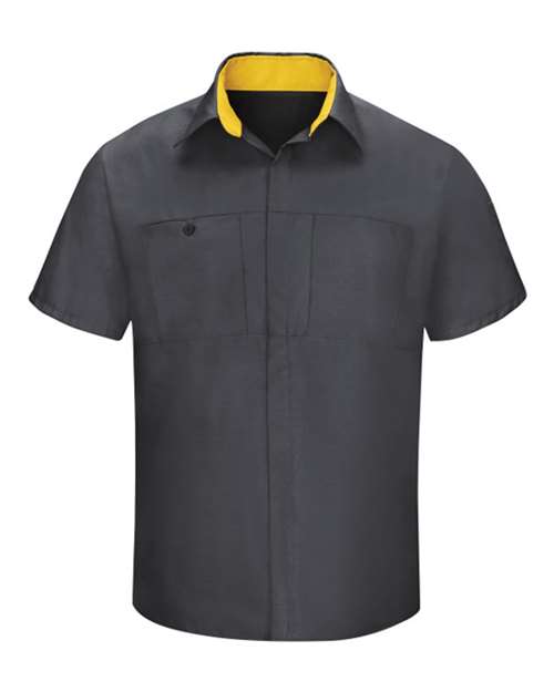 Men's Tall Performance Plus Short Sleeve Shirt with Oilblok Technology - Image 3