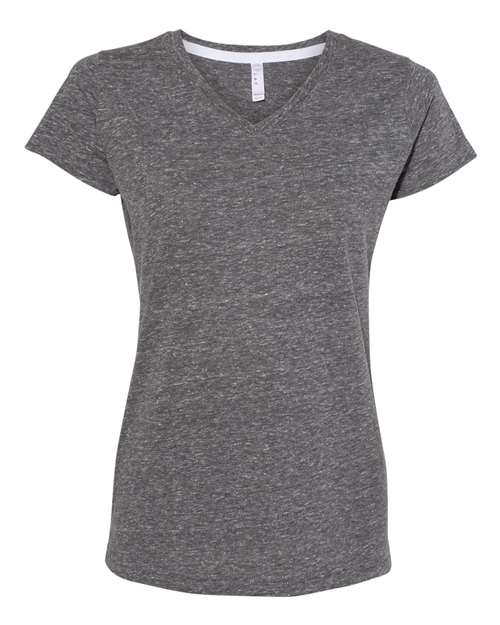Women's Harborside Mélange V-Neck Tee - Image 7