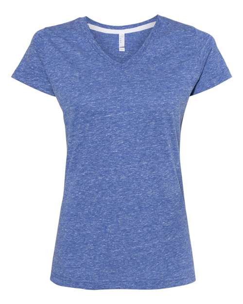 Women's Harborside Mélange V-Neck Tee - Image 4