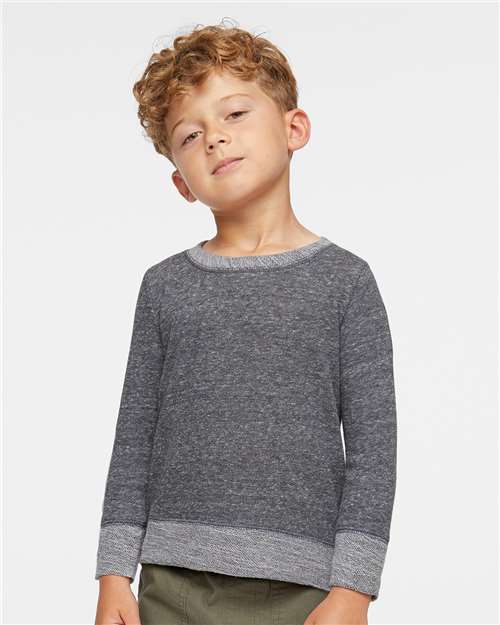 Toddler Harborside Mélange French Terry Crewneck Sweatshirt - Image 16