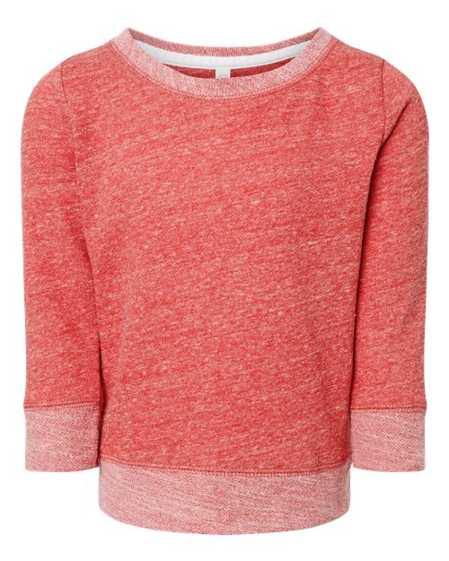 Toddler Harborside Mélange French Terry Crewneck Sweatshirt - Image 7