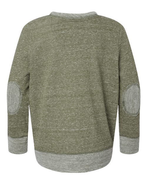 Youth Harborside Mélange French Terry Crewneck Sweatshirt - Image 5