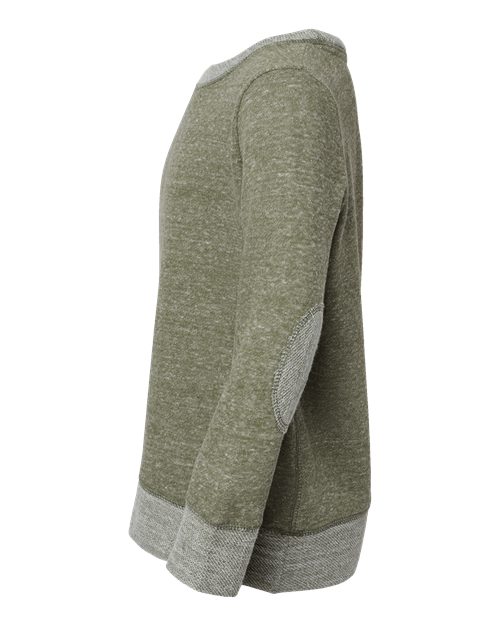 Youth Harborside Mélange French Terry Crewneck Sweatshirt - Image 6